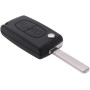 2 Botón Carcasa del Mando Pra Peugeot 206 107 207 307 407 Citroen C2 C3 C4 C5 C6