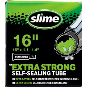 Slime 30061 Cámara Interior de Bicicleta con Sellante de Pinchazos Slime, Sellado Autónomo, Prevenir y Reparar