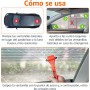 Amazon Basics Cortador de cinturón de seguridad y martillo rompecristales de emergencia, Paquete de 2