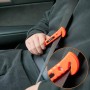 Amazon Basics Cortador de cinturón de seguridad y martillo rompecristales de emergencia, Paquete de 2