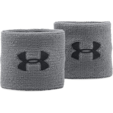 Under Armour Performance Wristbands Pack de 2 muñequeras para Hombre, Accesorios de Entrenamiento
