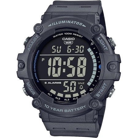 Casio - Coll Sports Armbanduhr AE-1500WH-8BVEF - Herren Uhr - Wasserdicht - Digital - Mit Kunststoffband - Blau