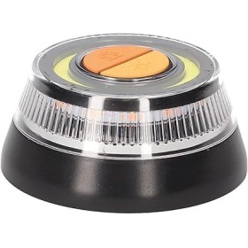 PMK GRUPO Luz V16 Homologada DGT | Luz Emergencia Coche Averia o Accidente [Visibilidad 1 Km] o Linterna con Base Imantada o