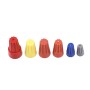 Gvvsjgdbis 316Pcs Tornillo Terminal Conector Eléctrico 5 Colores Set Surtido de Tapones Tuercas Insertados En Un Muelle