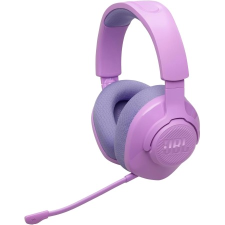 JBL Quantum 360 Auriculares inalámbricos circumaurales para gaming, conexión inalámbrica dual de 2,4 GHz y Bluetooth, JBL