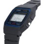 Casio Reloj Digital para Hombres de Cuarzo con Correa en Resina F-91W-1
