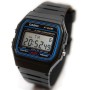 Casio Reloj Digital para Hombres de Cuarzo con Correa en Resina F-91W-1
