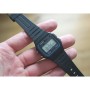Casio Reloj Digital para Hombres de Cuarzo con Correa en Resina F-91W-1