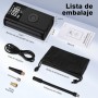 CaRSun Compresor Aire Portatil,150PSI Compresor Aire Coche,Batería Recargable Mini Inflador Ruedas Coche con Manómetro,Inflador