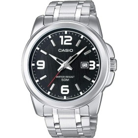 Casio - Reloj analógico de cuarzo para hombre, acero inoxidable
