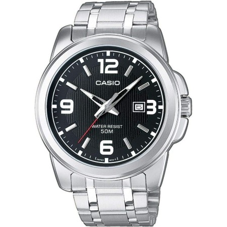 Casio - Reloj analógico de cuarzo para hombre, acero inoxidable