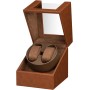 LINGFANSTORE Caja giratoria automática para Relojes de Lujo, Carcasa de Reloj con Motor silencioso Mabuchi, Funciona con Pilas o