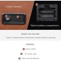 LINGFANSTORE Caja giratoria automática para Relojes de Lujo, Carcasa de Reloj con Motor silencioso Mabuchi, Funciona con Pilas o