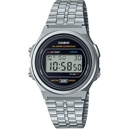 Casio Collection Vintage - Reloj Digital Unisex con Correa de acero Inoxidable