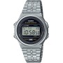 Casio Collection Vintage - Reloj Digital Unisex con Correa de acero Inoxidable