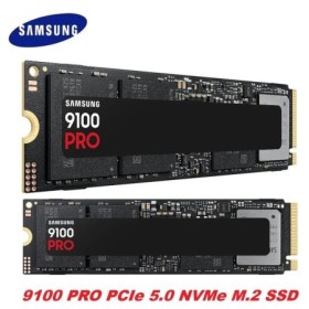 SAMSUNG Memoria SSD MZ-VAP1T0BW 9100 PRO SSD interno PCIe 5,0 x4, NVMe
