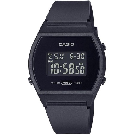 Casio - Collection Armbanduhr LW-204-4AEF - Damen Uhr - Spritzfest - Digital - Mit Kunststoffband - Rose