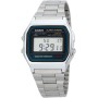CASIO A158 - Unisexo-adultos, Reloj de Pulsera de Acero Inoxidable, Pulsera
