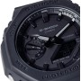 Casio Reloj Cuarzo Hombre 45.40mm con dial Análogico-Digital Negro y Correa de Plastic/Resin Strap Negro GA-2100-1A1ER