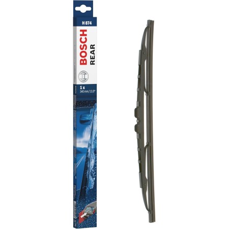 Escobilla limpiaparabrisas Bosch Rear A280H, Longitud: 280mm – 1 escobilla limpiaparabrisas para la ventana trasera