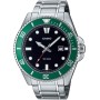 Casio Reloj Hombre MDV-107D-3AVEF Negro Plateado