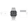 Casio AE-1200WHD-1A - Reloj Digital de Cuarzo para Hombre, Correa de Acero Inoxidable Color Metalizado