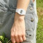 Casio Reloj Digital para Mujer de Cuarzo con Correa en Plástico F-91WB-7AEF