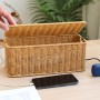 Organizador de caja de cables - Caja de gestión de cables | Caja organizadora de cables Cesta de estación de carga con tapa |