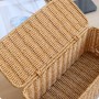 Organizador de caja de cables - Caja de gestión de cables | Caja organizadora de cables Cesta de estación de carga con tapa |