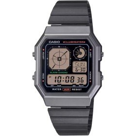 Casio Reloj Digital para Unisex Adulto de Cuarzo con Correa en Acero Inoxidable A130WEGG-1AEF