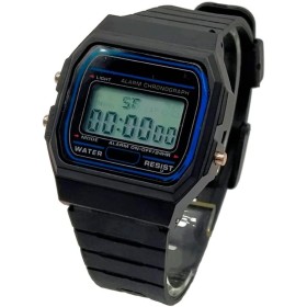 BDM Reloj de Pulsera Digital clásico Casiopea para Hombre y Mujer, niño y niña con Alarma. Regalo de cumpleaños