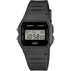 Casio Reloj Digital para Unisex Adulto de Cuarzo con Correa en Plástico F-91WB-8AEF