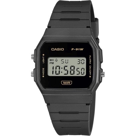 Casio Reloj Digital para Unisex Adulto de Cuarzo con Correa en Plástico F-91WB-8AEF