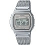 Casio Reloj Digital para Hombres de Cuarzo con Correa en Acero Inoxidable A1000MA-7EF