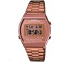 Casio Reloj digital unisex retro B640WB con correa de acero inoxidable