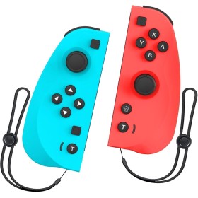 Holilo Mando para Switch, L/R Mandos Inalambricos para Switch/Lite/OLED con Gyro Axis, Dual Vibración, Wake Up, Función