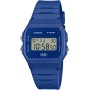 Casio Reloj Digital para Unisex Adulto de Cuarzo con Correa en Plástico F-91WB-2A1EF