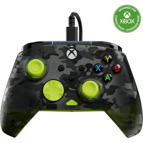 Turtle Beach Rematch Core Ghost Camo Negro/Amarillo - Mando con Cable - con Licencia para Xbox Series XS, Xbox One y PC -