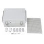 Caja de Conexiones Eléctricas, Caja de Conexiones Eléctricas, Caja de Plástico ABS con Bisagra de Acero Inoxidable IP67