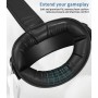 Zhufas Correa Ajustable Compatible con Meta Quest 3S / Quest 3, One Click Estirar y Retraer Head Strap, Mayor Comodidad e