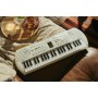 Casio SA-81 32 Mini-Keys Keyboard en blanco y negro y Rhythm Warriors lecciones animadas en línea