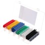 SIXTOL Mechanic Tube Set 128 | Juego de Tubos termorretráctiles, 128 Piezas, protección de Cables, Aislamiento, 2,5 hasta 13 mm,