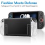 ivoler Funda Protectora acoplable para Nintendo Switch 2,TPU asa Funda,PC Funda,Textura de Diamante,Antigolpes,Arañazos