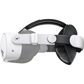 BOBOVR E3 Correa para la Cabez,Compatible con Meta Quest 3/3S, Sistema de Equilibrio Trasero, Bloque de Peso Ajustable de 70g