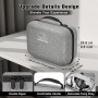 Jubor Funda de Gran Transporte Compatible con Quest 3S/3/2/Pico 4, Estuche Protectora Rígida Compatible con Kiwi Design/BOBOVR