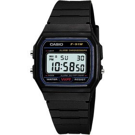 Casio RELOJ DIGITAL ESTÁNDAR CASIO CON LUZ LED F-91W-1JF