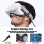 Momowin VR Cable de Carga, Compatible con Meta Quest 3/Quest 3S/2/1/Pico 4/3/Oculus Quest 2/PC Steam VR Hi-Speed 2.5 Gbps, USB