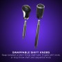Turtle Beach VelocityOne Multi-Shift Cambio de marchas universal y freno de mano para PC con Windows 10/11, Xbox Series X|S y
