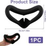 Face Cover Interface para Quest 3S, Cubierta Facial de Silicona para Meta Quest 3S, Almohadilla Compatible con Auriculares