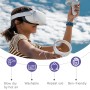 Face Cover Interface para Quest 3S, Cubierta Facial de Silicona para Meta Quest 3S, Almohadilla Compatible con Auriculares